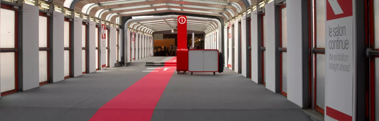 Couloir du Parc des Expositions de Villepinte